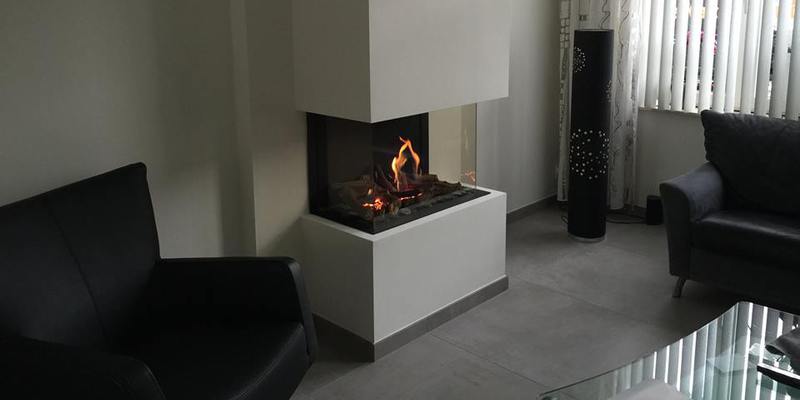 hip & happening woonkamer modern inbouw rechthoek driezijdig gas wit 