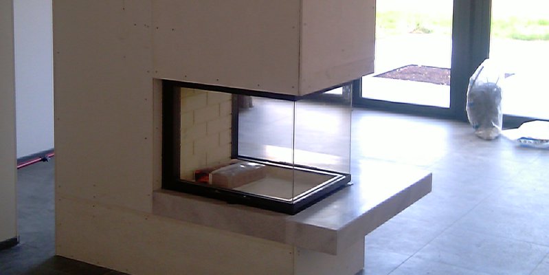 woonkamer modern driezijdig hout 