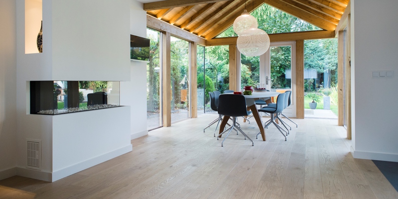 woonkamer modern inbouw licht & sprankelend driezijdig gas wit rechthoekig 