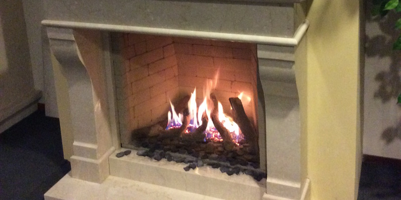 woonkamer inbouw front schouw rechthoek gas klassiek sfeervol & klassiek beige 