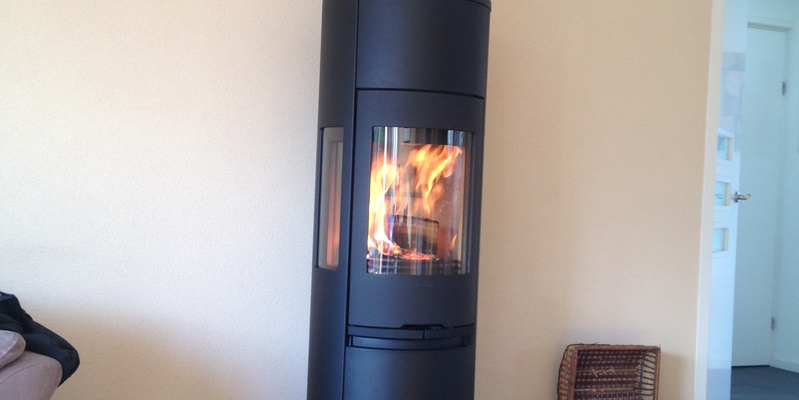 hip & happening woonkamer modern driezijdig vrijstaand hout afgerond 