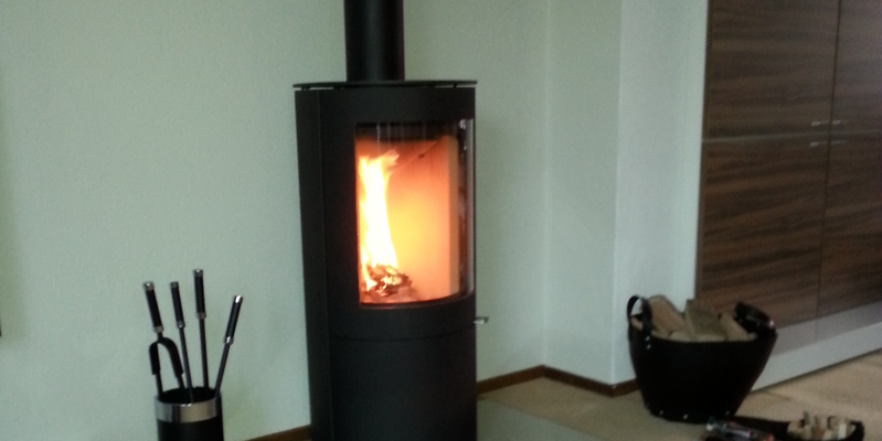 woonkamer modern stevig & rustiek front zwart vrijstaand hout half rond 