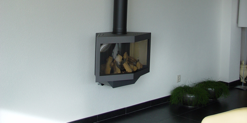 woonkamer modern licht & sprankelend driezijdig gas hangend driehoek antraciet 
