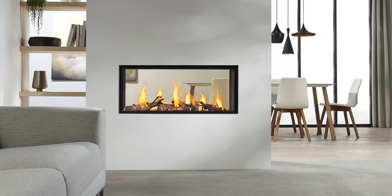 hip & happening woonkamer modern doorkijk vierkant inbouw gas wit 