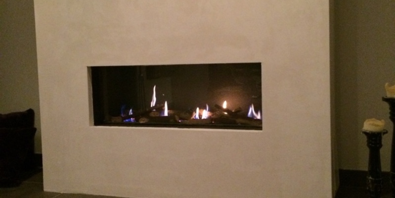 hip & happening woonkamer modern inbouw front rechthoek gas beige 