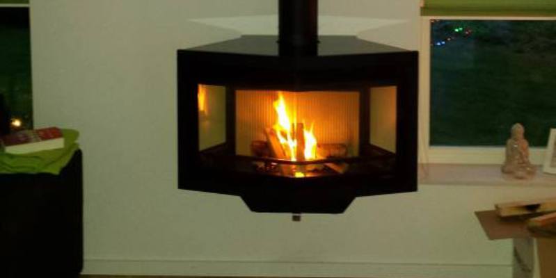 hip & happening woonkamer modern zwart driezijdig hangend hout rechthoekig 