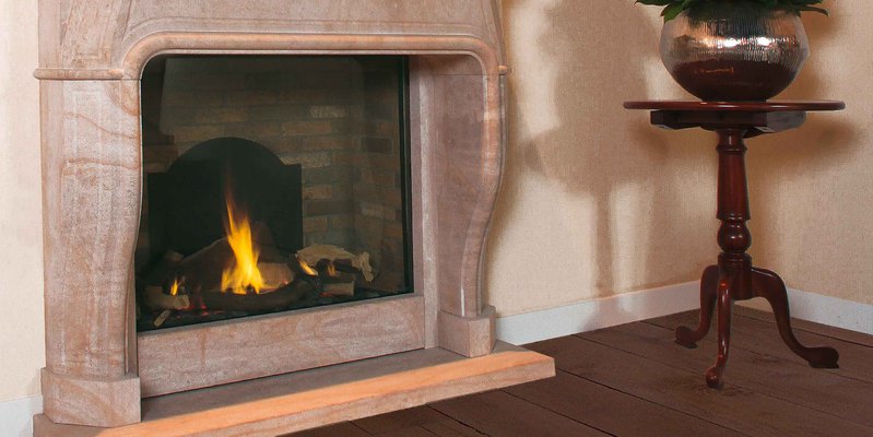 inbouw front gas klassiek sfeervol & klassiek hal 