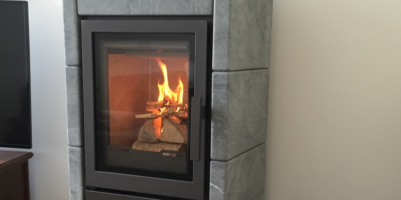 hip & happening woonkamer modern vierkant front vrijstaand hout speksteen 