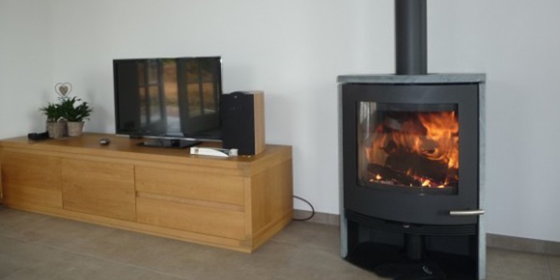 woonkamer modern vierkant stevig & rustiek front vrijstaand hout speksteen 