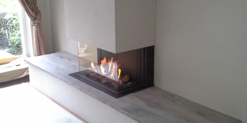 woonkamer modern inbouw zwart rechthoek licht & sprankelend driezijdig gas rechthoekig antraciet 