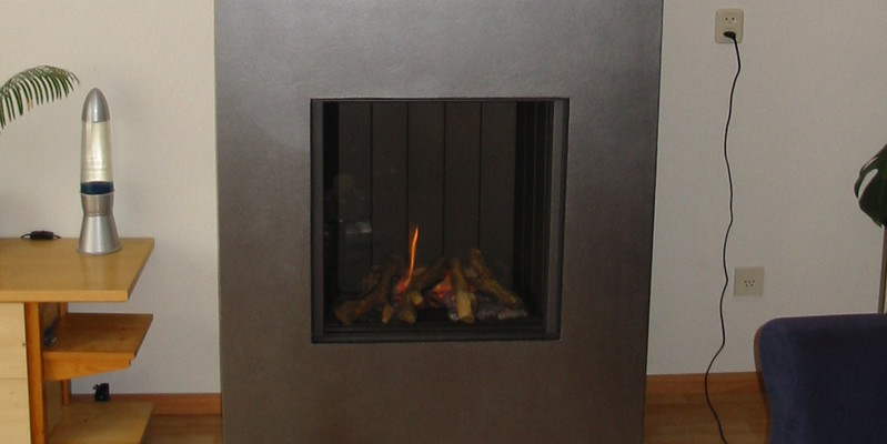 woonkamer modern vierkant stevig & rustiek inbouw front zwart gas 