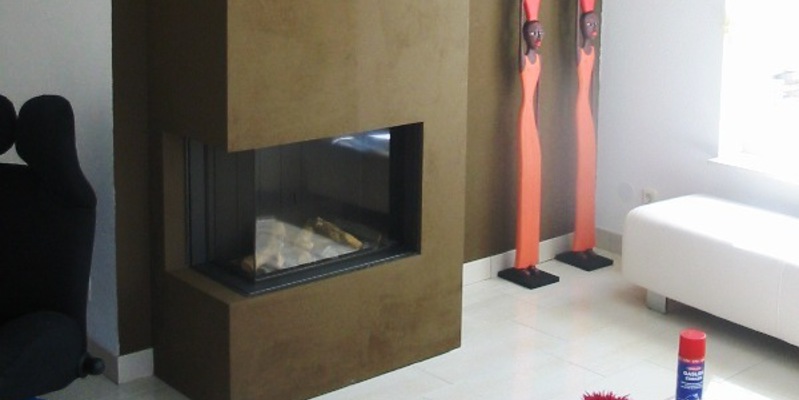 hip & happening woonkamer modern inbouw zwart rechthoek gas hoek 