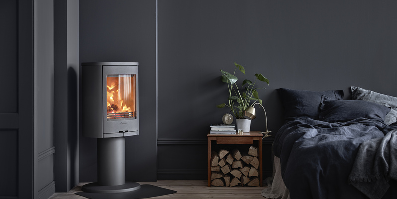 woonkamer modern grijs stevig & rustiek front verticaal vrijstaand hout 