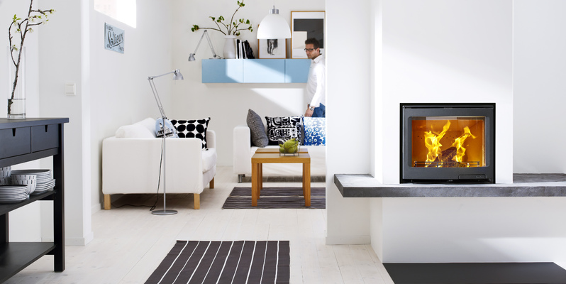 woonkamer modern grijs vierkant stevig & rustiek inbouw front hout 