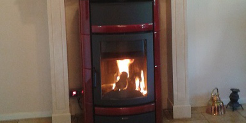 woonkamer front schouw rechthoek klassiek sfeervol & klassiek vrijstaand hout donker rood 