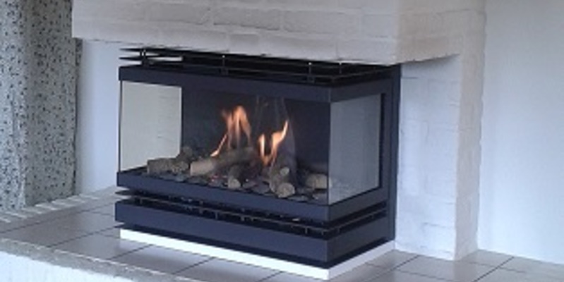 woonkamer stevig & rustiek schouw driezijdig gas klassiek wit rechthoekig inzet 