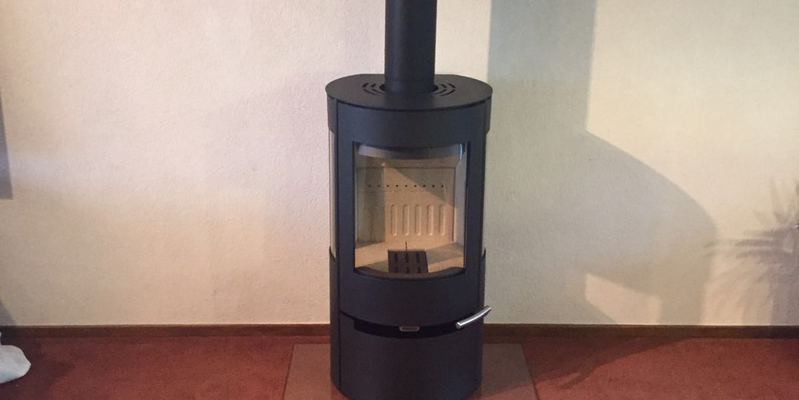 woonkamer modern stevig & rustiek zwart driezijdig vrijstaand rond hout 