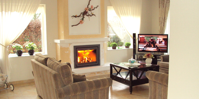 woonkamer front schouw rechthoek licht & sprankelend wit hout inzet 