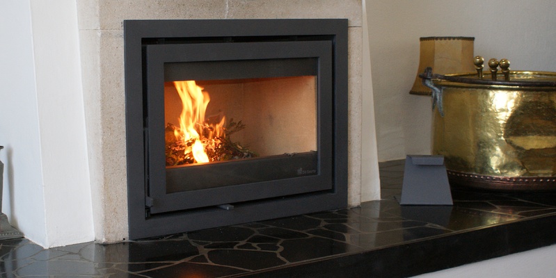 woonkamer front schouw zwart klassiek sfeervol & klassiek hout rechthoekig inzet 