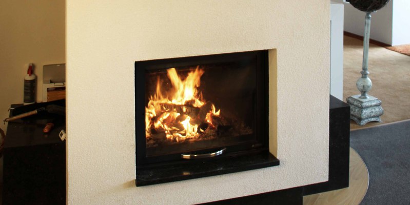 woonkamer modern stevig & rustiek front rechthoek hout zwart wit inbouw met liftdeur 