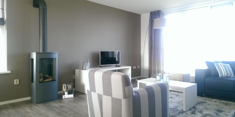 woonkamer modern grijs licht & sprankelend driezijdig gas vrijstaand rechthoekig 