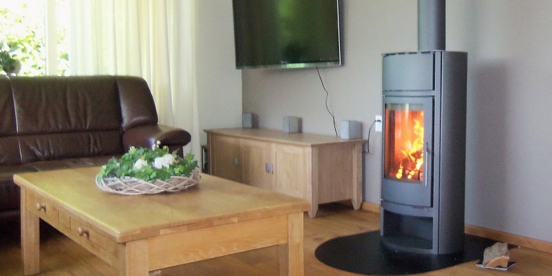 hip & happening woonkamer modern grijs vrijstaand hout afgerond rondom 