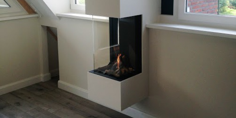 woonkamer modern inbouw licht & sprankelend driezijdig gas rechthoekig beige 