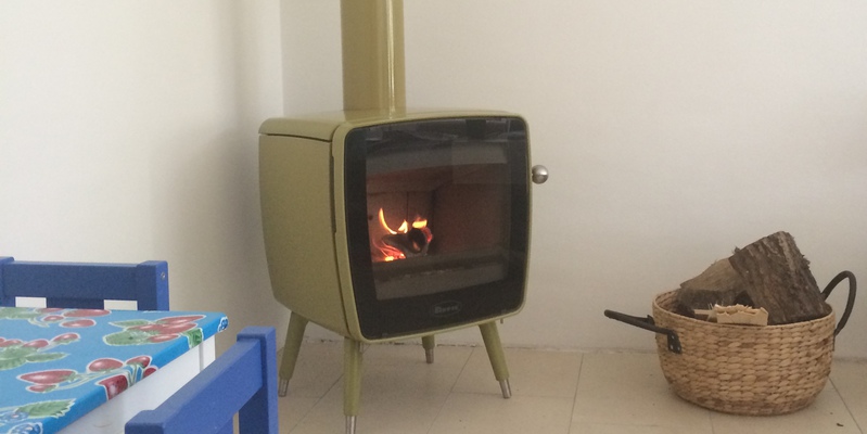 hip & happening woonkamer modern vierkant front vrijstaand hout groen 