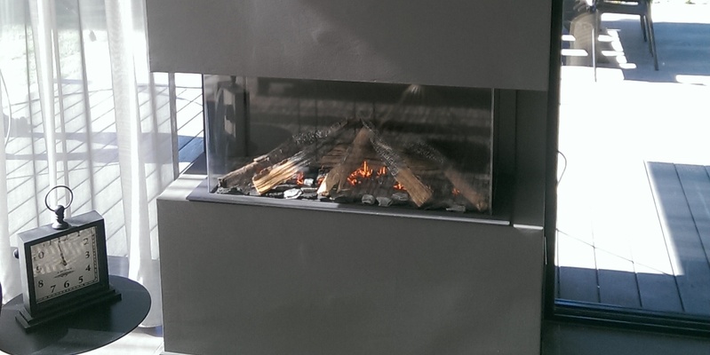 hip & happening woonkamer modern inbouw driezijdig gas rechthoekig donkergrijs 