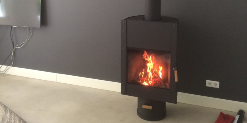 hip & happening woonkamer modern front rechthoek vrijstaand hout donkergrijs 