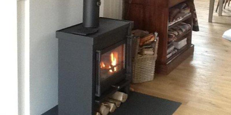 woonkamer modern grijs vierkant stevig & rustiek front vrijstaand hout 