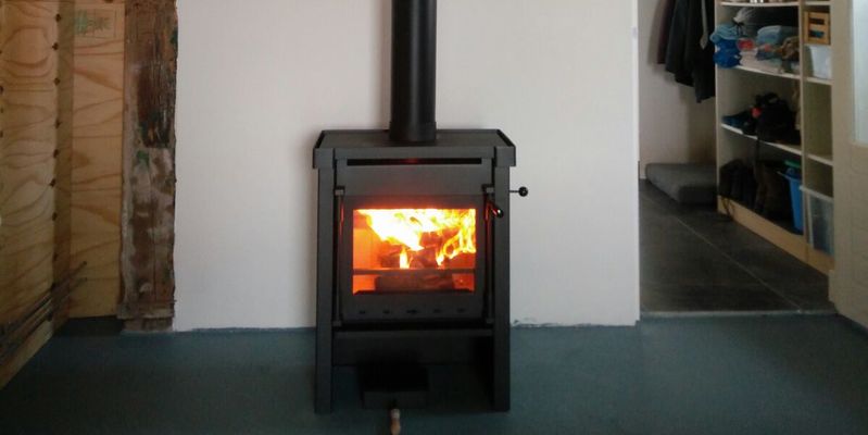 woonkamer modern stevig & rustiek front rechthoek vrijstaand hout antraciet 