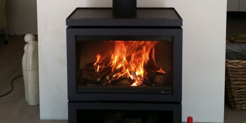 woonkamer modern stevig & rustiek front rechthoek vrijstaand hout antraciet 