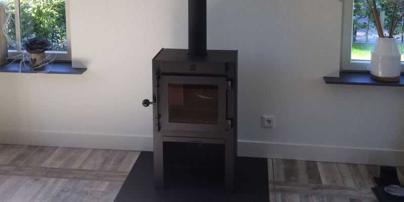 hip & happening woonkamer modern front rechthoek vrijstaand hout antraciet 