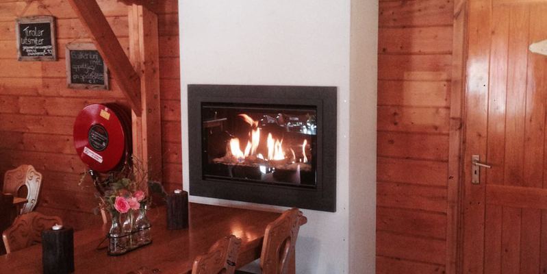 stevig & rustiek front rechthoek gas klassiek Veranda houtlook inzet 