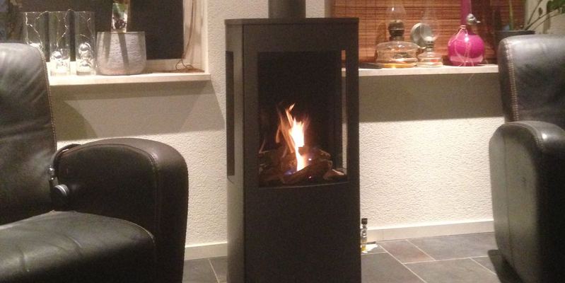 hip & happening woonkamer modern zwart rechthoek driezijdig gas vrijstaand 