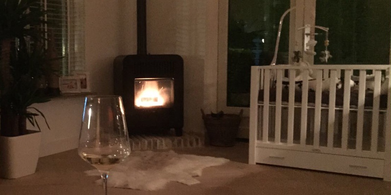 hip & happening woonkamer modern vierkant front vrijstaand pellet beige 