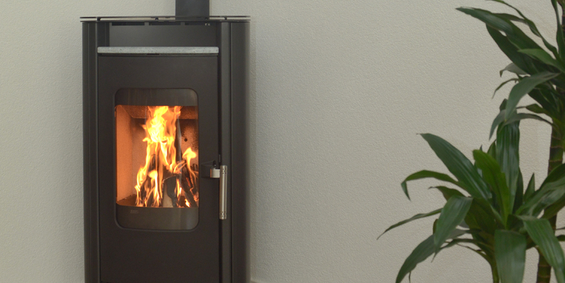 woonkamer modern stevig & rustiek front zwart vrijstaand hout afgerond 