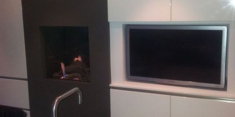 modern vierkant stevig & rustiek inbouw front zwart gas keuken 