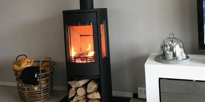 hip & happening woonkamer modern zwart driezijdig vrijstaand hout 