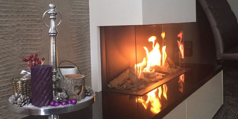 woonkamer inbouw licht & sprankelend driezijdig gas rechthoekig plateau  