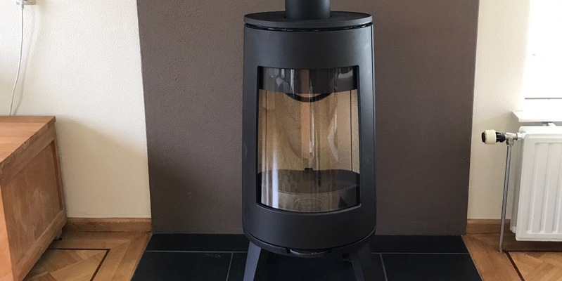 hip & happening woonkamer modern front zwart vrijstaand hout afgerond 