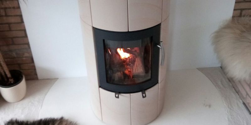 woonkamer modern stevig & rustiek front vrijstaand rond hout 