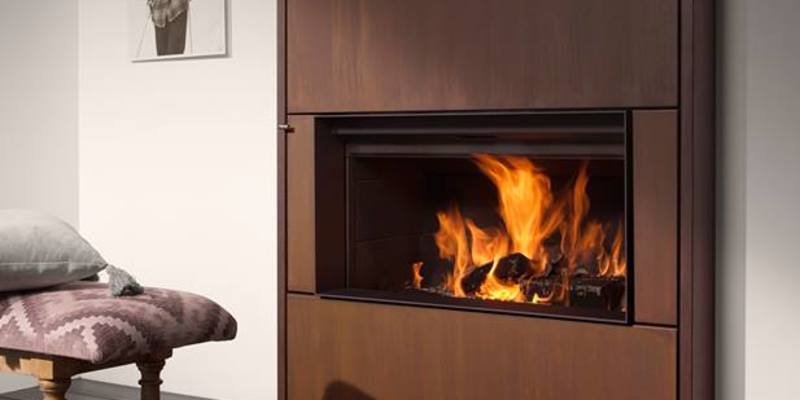 hip & happening woonkamer modern inbouw front rechthoek gas bruin 