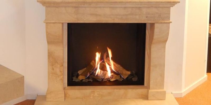 woonkamer inbouw front rechthoek gas klassiek sfeervol & klassiek beige 