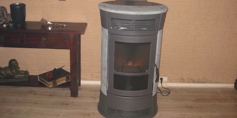 woonkamer modern vierkant front licht & sprankelend pellet 