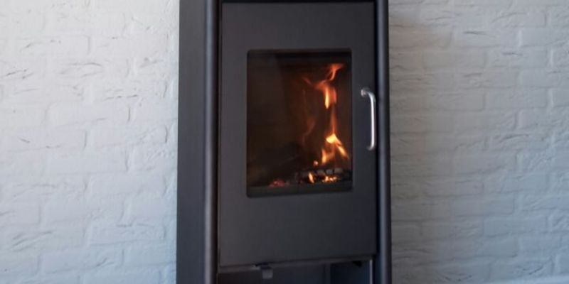 hip & happening woonkamer modern front verticaal vrijstaand hout antraciet 