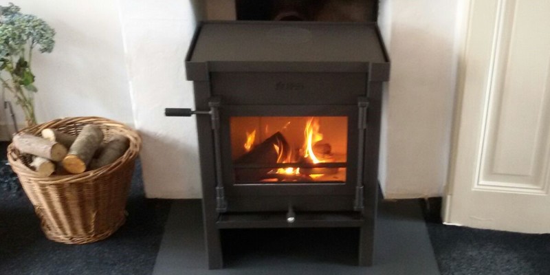 woonkamer vierkant front schouw zwart klassiek sfeervol & klassiek vrijstaand hout 