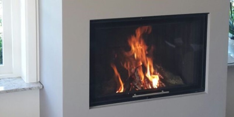 hip & happening woonkamer modern vierkant inbouw front zwart hout 