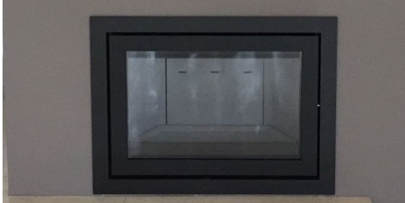 woonkamer modern stevig & rustiek front zwart rechthoek hout inzet plateau  